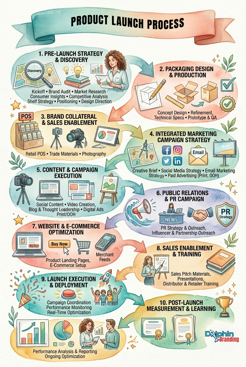 A watercolor infographic titled 